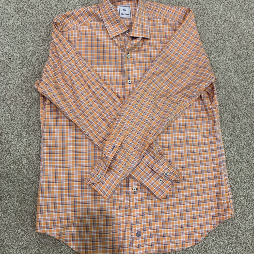 men’s David Donahue dress shirt